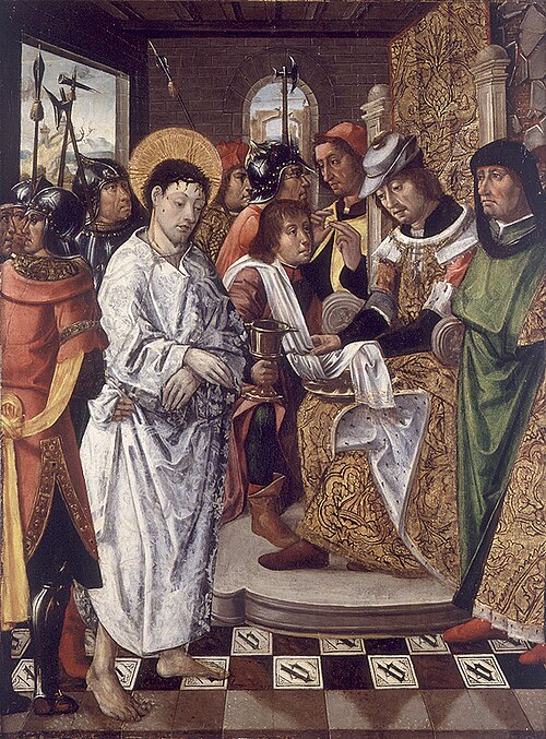 Cristo ante Pilatos, 1505, Francisco de Osona