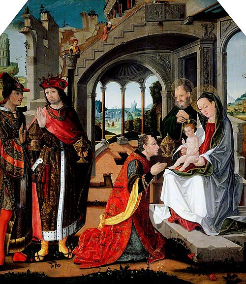 The Adoration of the Magi, 1509, Francisco de Osona