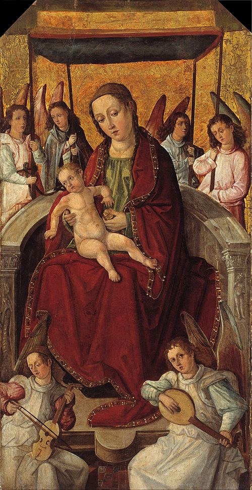 Virgin, 1500, Francisco de Osona