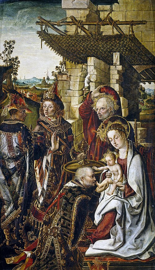 L'Adoration des mages, 1500, Francisco de Osona