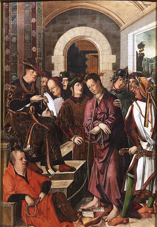 Christ before Pilate, 1500, Francisco de Osona