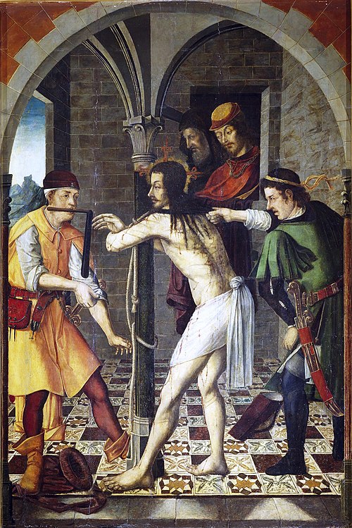 The Flagellation, 1500, Francisco de Osona
