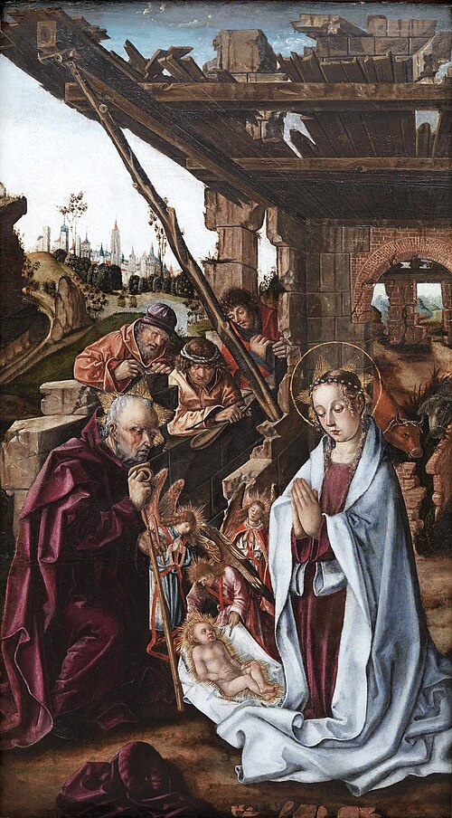 The Nativity, 1490, Francisco de Osona