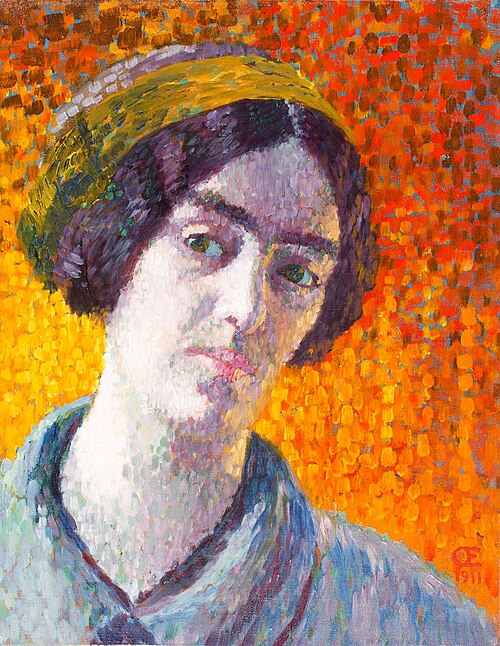 Self-Portrait, 1911, Olga Gummerus-Ehrström