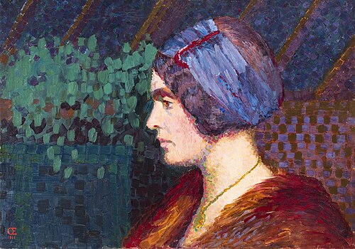 Self-Portrait, 1911, Olga Gummerus-Ehrström
