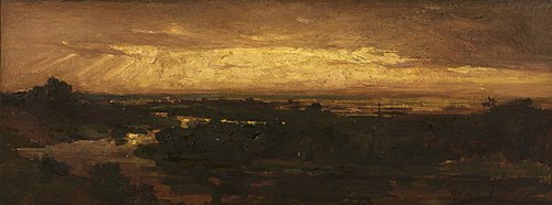 Rivierlandschap, 1906, Rob Graafland