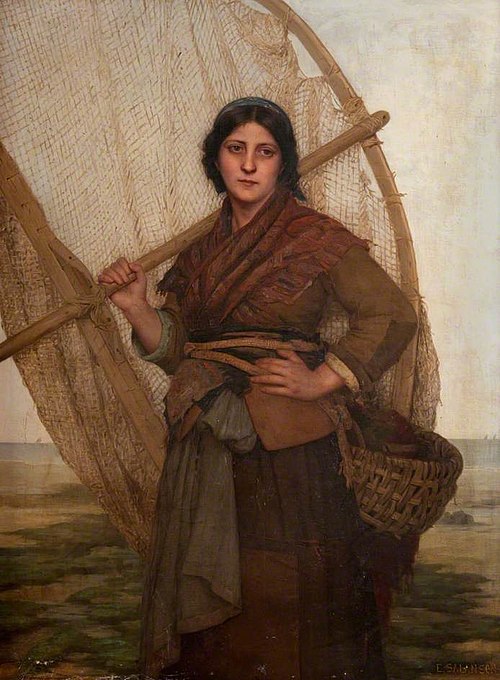 The Shrimp Fisher, , Eugénie Marie Salanson