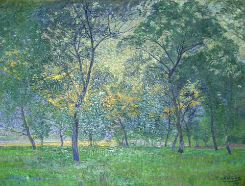 Abend im Isonzotale, 1900, Anton Nowak