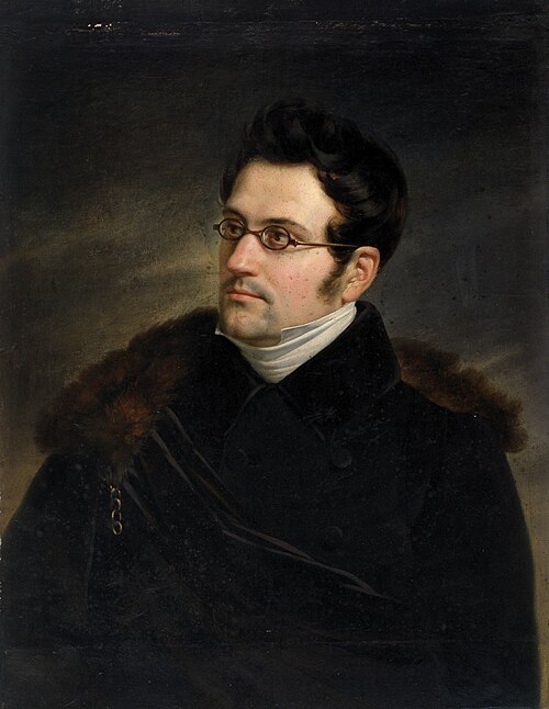 Portrait de Maximiliaan Macharius Van Aelbroeck, conseiller à la Cour d'appel de Gand, 1837, Charles Picqué