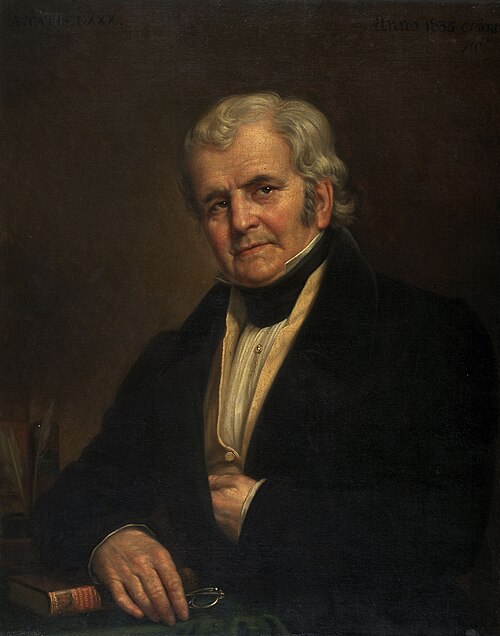Portrait de Jean-Louis Van Aelbroeck, homme politique et agronome, 1835, Charles Picqué