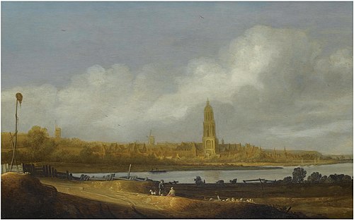 Extensive View of Rhenen, 1660, Jan de Vos