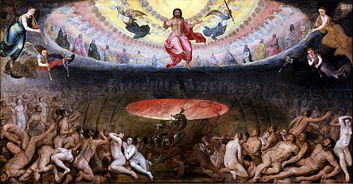 The Last Judgment, 1557, Hubert Goltzius