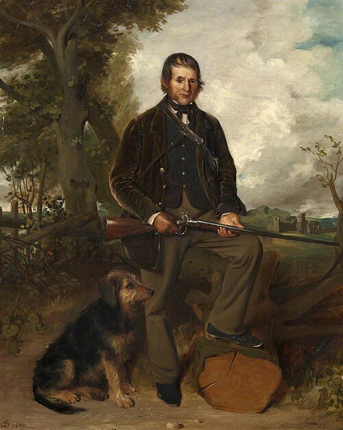 John Swanston the Keeper, 1851, David Cooke Gibson