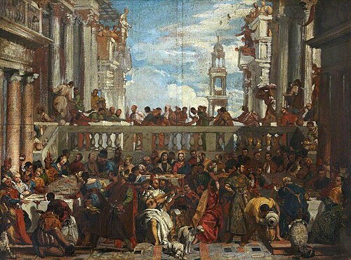 The Marriage at Cana (after Paolo Veronese), , Edward Daniel Leahy