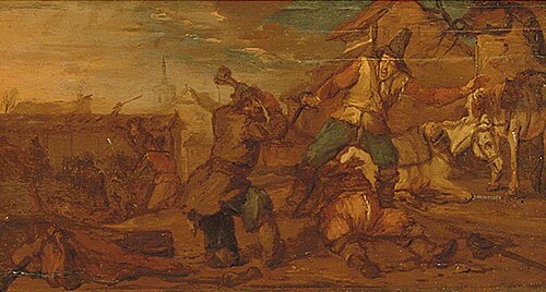 A Scene from Hudibras, Canto II, , Francis Le Piper