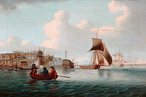 Deptford Dockyard, 1770, Francis Smith