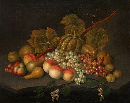 Fruit Piece, 1811, George Gray