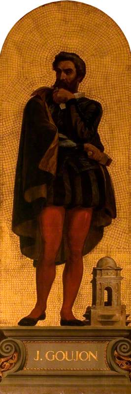 Jean Goujon (c.1510–1565) (design for a mosaic in the Victoria and Albert Museum), , Henry Alexander Bowler