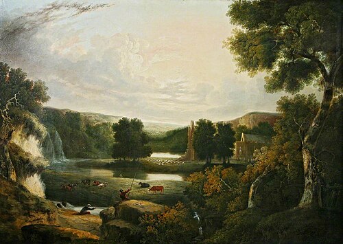 Bolton Abbey, Skipton, North Yorkshire, 1841, Henry Ladbrooke