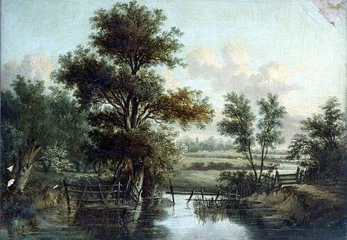 Landscape, 1861, Henry Ladbrooke