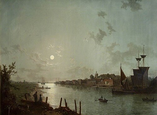 Scene on the Thames, , Henry Pether