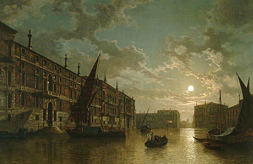 Venice by Moonlight, , Henry Pether