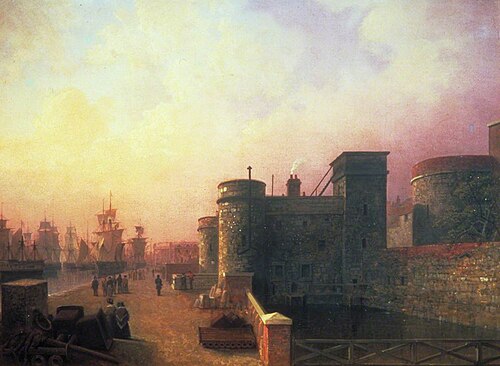 Traitor's Gate, Tower of London, , Henry Pether