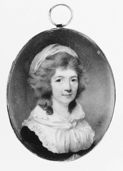 Portrait of a Woman, Said to Be Lady Agnes Anne Wrothesley, 1791, Horace Hone
