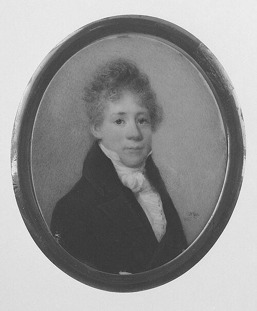 Portrait of a Gentleman, 1807, Horace Hone