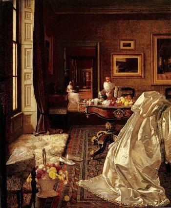 A Coming Event, 1886, Jessica Hayllar