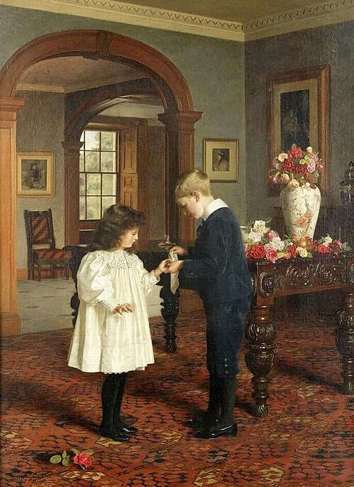 All better now, 1896, Jessica Hayllar