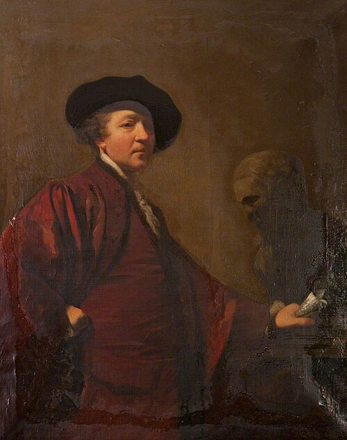 Self Portrait (copy of Joshua Reynolds), 1819, John Graham-Gilbert