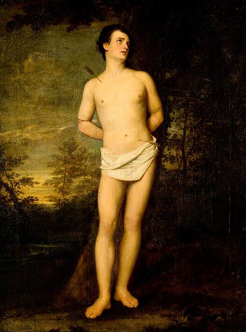 Saint Sebastian, 1826, John Graham-Gilbert