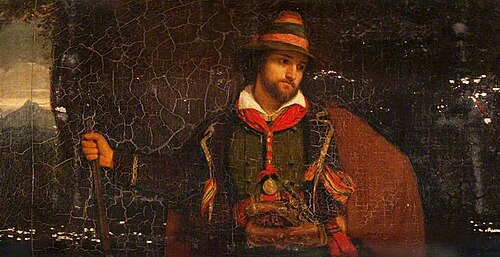 A Tyrolese Hunter, 1826, John Graham-Gilbert
