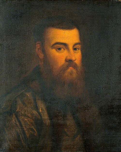 Portrait of a Man (formerly designated as Andreas Vesalius) (copy after Paris Bordone), 1840, John Graham-Gilbert