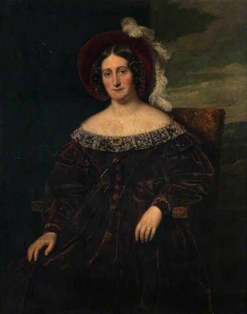 Mrs Hugh Robertson of Gartloch (1798–1846), 1841, John Graham-Gilbert