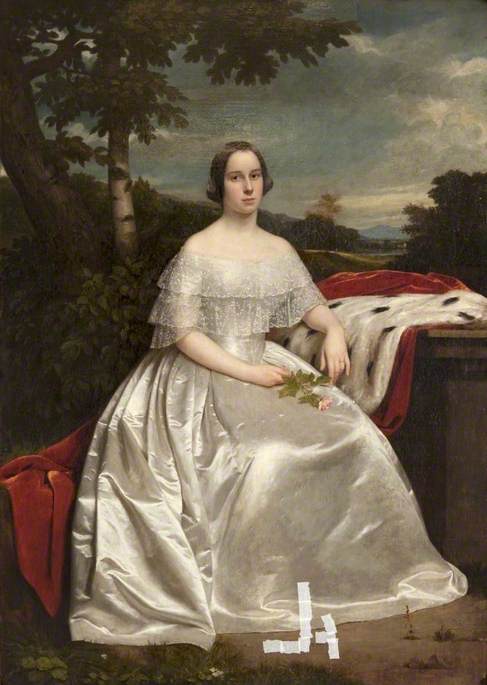 Mrs James Scott of Kelly, 1850, John Graham-Gilbert
