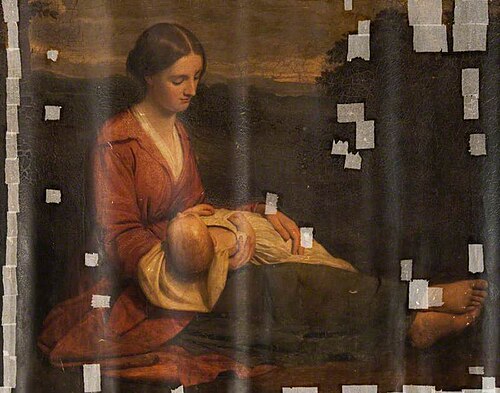 The First Born, 1853, John Graham-Gilbert