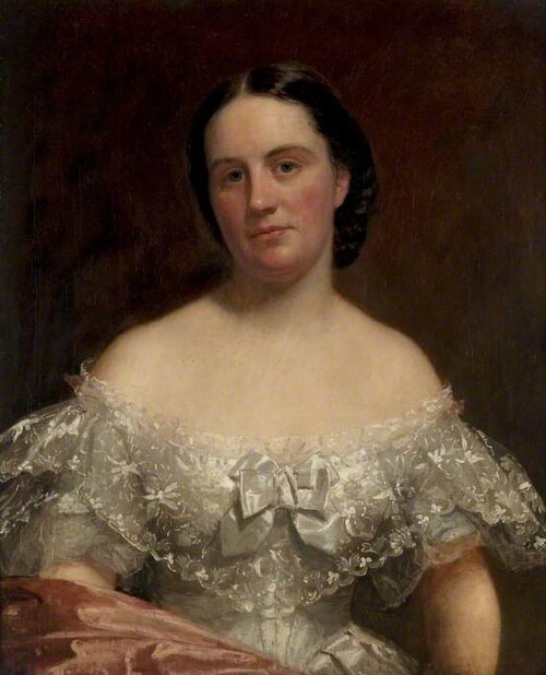 Mrs Agnes D'Arcy Jarvie, 1860, John Graham Gilbert