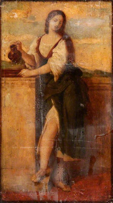 Italian Study, , John Graham Gilbert