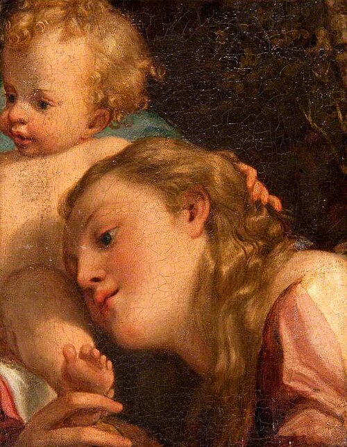 Magdalene and Child (after Correggio), , John Graham Gilbert