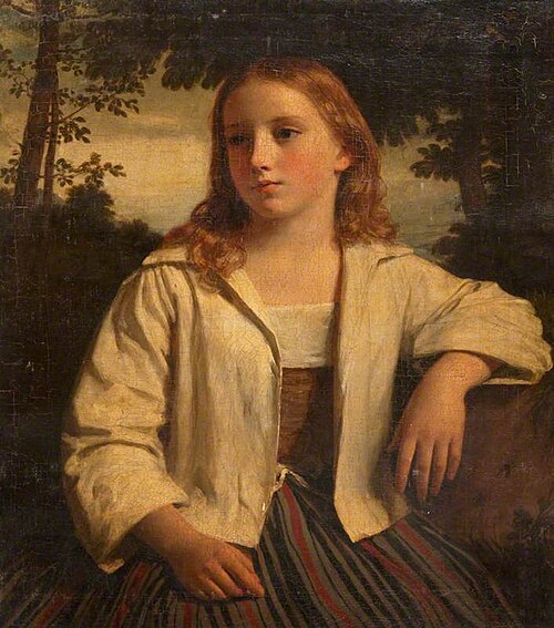 Female Portrait, , John Graham Gilbert