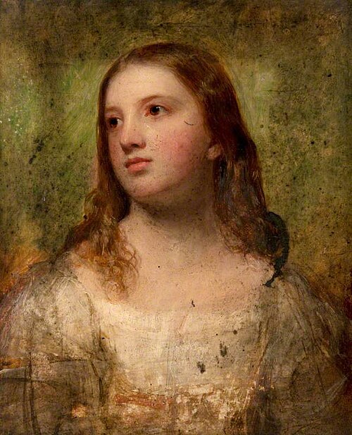 A Girl, , John Graham Gilbert