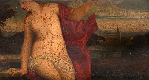 Female Figure from ‘Sacred and Profane Love’ (after Titian), , John Graham Gilbert