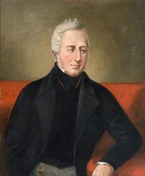 Self Portrait, 1835, John Baverstock Knight