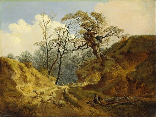 Crown Point, Whitlingham, near Norwich, 1855, John Burney Ladbrooke