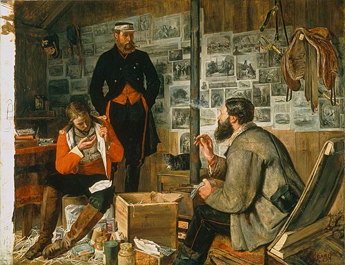 A Welcome Arrival, c.1855, 1857, John Dalbiac Luard