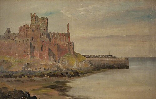 Peel Castle, 1881, John Nicholson