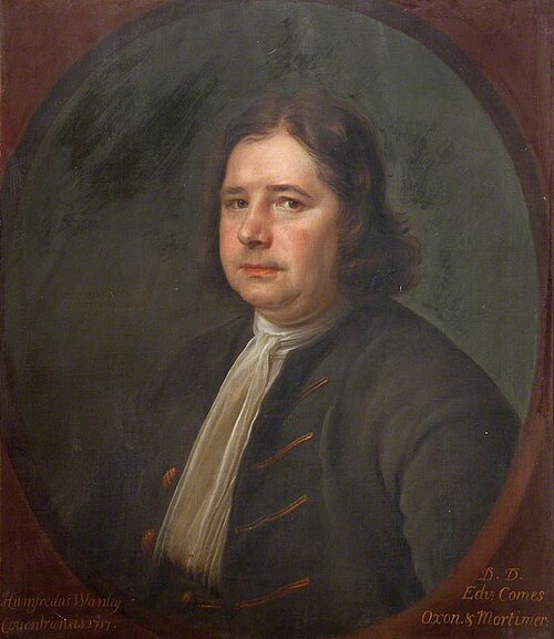 Humphrey Wanley (1672–1726), 1717, Thomas Hill