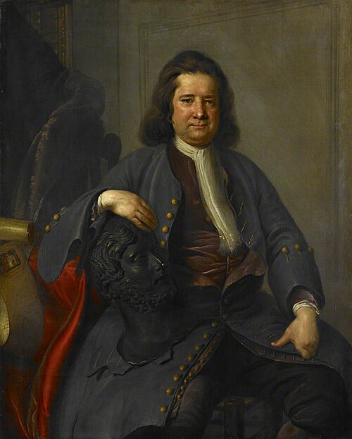 Humfrey Wanley (1672–1726), Librarian, 1722, Thomas Hill